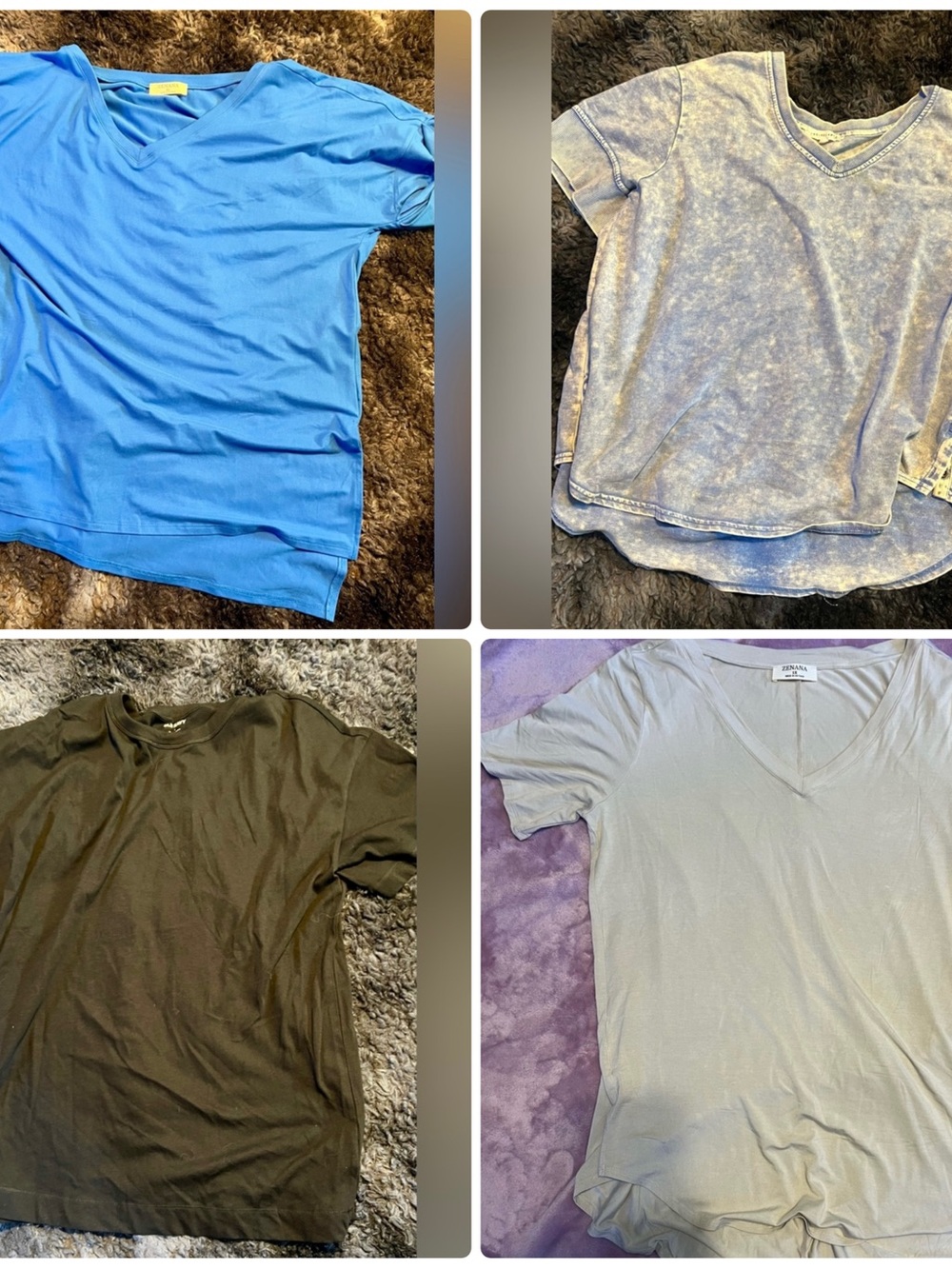 BUNDLE OF 4 SHORT SLEEVED TEES/ALL FOR 15!!!